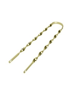 26 Flat Twisted Fender Braces Gold.